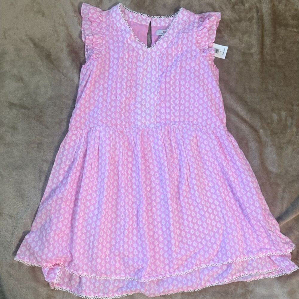 NWT vineyard vines womens pink dress size l